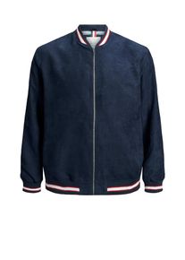 Jack & Jones JACK & JONES, Herren Jacke, Dunkelblau / Rot / Weiß