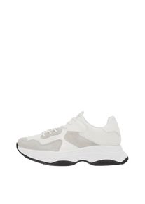 Bianco, Damen Sneaker, Grau / Wei&szlig;