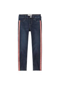 Abercrombie & Fitch Abercrombie & Fitch, M&auml;dchen Jeans 'FASH ANKLE', Blue Denim / Rot