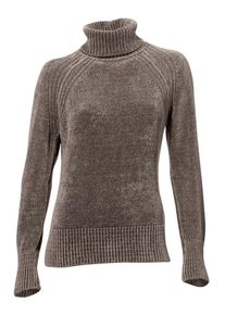 Heine, Damen Rollkragenpullover, Mokka