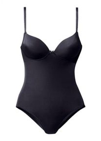 Lascana, Damen Push-up-Body für ein tolles Dekolleté, Schwarz