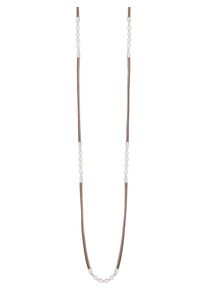 Sence Copenhagen, Damen Kette 'K025', Braun / Silber