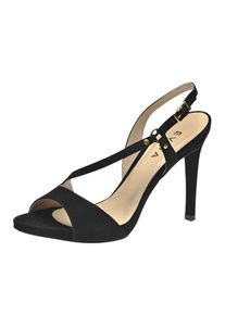 Evita, Damen Sandalette, Schwarz