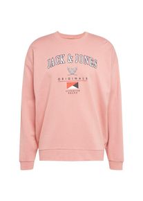 Jack & Jones JACK & JONES, Herren Sweatshirt 'JOREAST SWEAT CREW NECK', Rosa