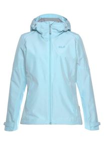 Jack Wolfskin, Damen Funktionsjacke 'Stormy River', Hellblau