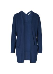 EDC by Esprit, Damen Strickjacke, Dunkelblau