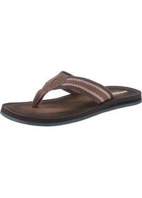Clarks, Herren Zehentrenner 'Lacono Sun', Hellbraun / Dunkelbraun