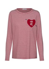 EDC by Esprit, Damen Shirt, Rot / Weiß