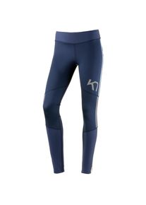 KARI TRAA, Damen Lauftights 'Toril', Navy / Grau / Rot