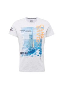 CAMP DAVID, Herren Shirt, Blau / Weiß