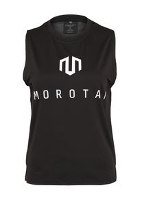 MOROTAI, Damen Sport-Top 'NAKA Performance Mesh Back', Schwarz / Weiß