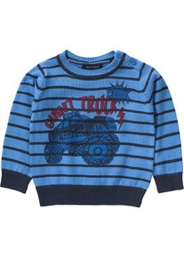 Blue Seven, Baby Pullover f&uuml;r Jungen, Blau / Marine / Weinrot