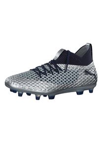 Puma, Herren Fußballschuhe 'Future 2.1 Netfit FG/AG', Nachtblau / Silbergrau