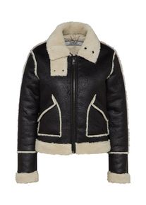 Replay, Damen Jacke, Creme / Schwarz