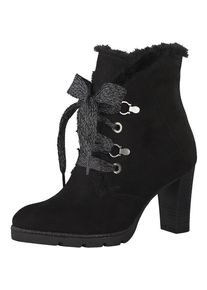 Marco Tozzi, Damen Stiefelette, Dunkelgrau / Schwarz