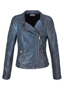 Boysen's BOYSEN'S, Damen Boysen"s Lederimitatjacke, Blau