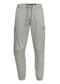 INDICODE JEANS, Herren Shorts ' Lake-Cargo ', Rauchgrau