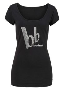 Bruno Banani, Damen T-Shirt, Schwarz