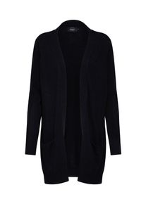 Only, Damen Strickjacke 'onlALMINE L/S CARDIGAN KNT', Schwarz