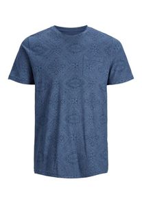 Jack & Jones JACK & JONES, Herren T-Shirt, Rauchblau / Nachtblau