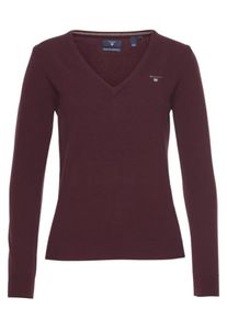 Gant, Damen Pullover, Bordeaux