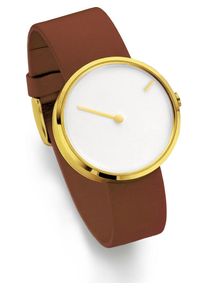 Jacob Jensen, Herren uhr 'Curve', Braun