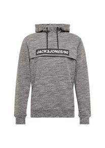 Jack & Jones JACK & JONES, Herren Sweatshirt 'ALEX', Dunkelgrau / Schwarz