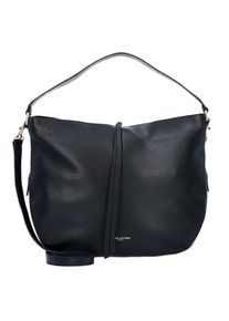 Lancaster, Damen Dune Schultertasche Leder 40 cm, Schwarz