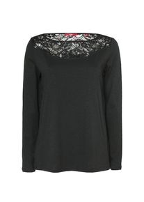 s.Oliver RED LABEL, Damen Shirt, Schwarz