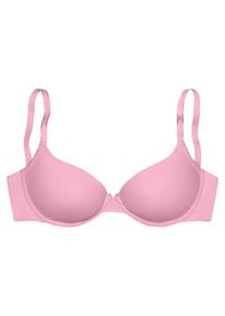 Lascana, Damen Schalen-BH, Rosa / Pastellpink