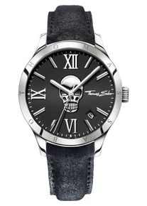 Thomas Sabo, Herren Armbanduhr, Schwarz / Silber