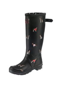 Tom Joule, Damen Gummistiefel, Mischfarben / Schwarz