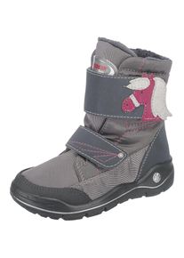 Ricosta, M&auml;dchen Winterstiefel, Grau / Rosa