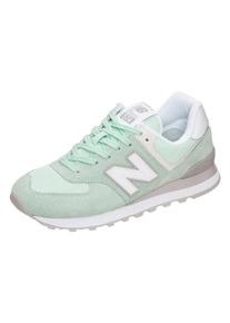 New Balance, Damen Sneaker '574 Core', Mint / Wei&szlig;