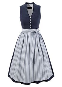 BERWIN & WOLFF BERWIN & WOLFF, Damen Dirndl, Enzian / Royalblau / Himmelblau / Weiß