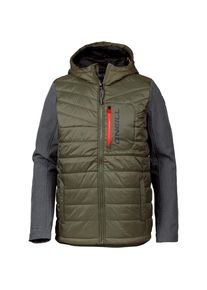 O`Neill O'NEILL, Herren Jacke, Dunkelgrau / Khaki / Neonrot