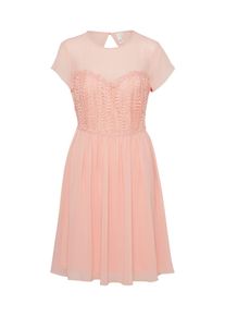 Q/S Designed By, Damen Kleid, Apricot
