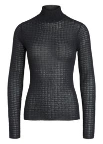 Pieces, Damen Oberteil, Schwarz