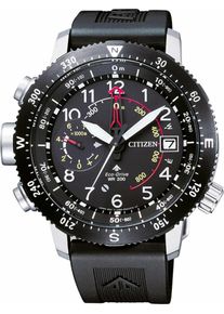 Citizen, Herren Solaruhr 'BN4044-15E', Schwarz / Silber