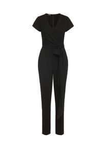 Apart, Damen Overall mit langen B&auml;ndern um die Taille, Schwarz