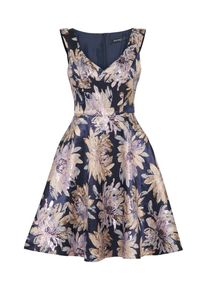Swing, Damen Abendkleid 'Cocktailkleid', Marine / Violettblau