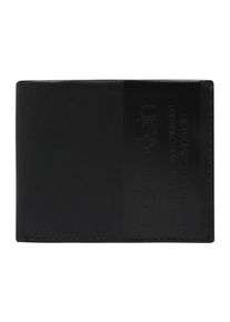 Calvin Klein, Herren Geldbörse 'ELEVATED SLIMFOLD 6CC', Schwarz