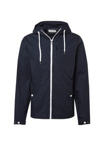 Pier One, Herren Windbreaker, Dunkelblau / Weiß