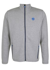 North Sails, Herren Sweatjacke, Graumeliert