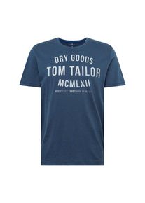 Tom Tailor, Herren T-Shirt, Blau