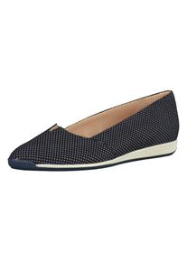 Peter Kaiser, Damen Slipper, Blau / Weiß