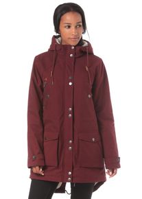 Volcom, Damen Walk On By Funktionsjacke, Dunkelrot