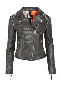 Maze, Damen Lederjacke 'Lixa', Schwarz