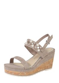 Marco Tozzi, Damen Sandalen, Hellbraun / Taupe