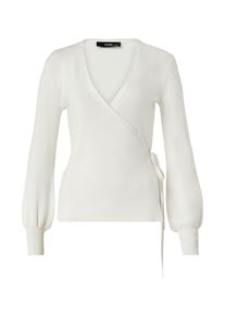 Hallhuber, Damen Cardigan, Naturwei&szlig;